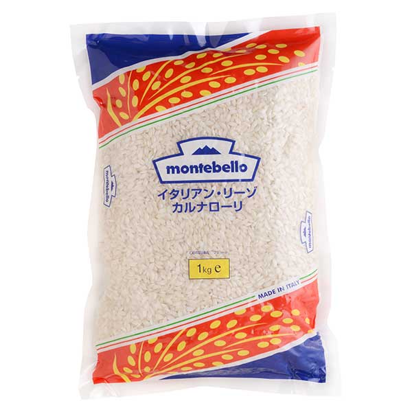 モンテベッロ イタリアン リーゾ カルナローリ [袋] 1kg 1000g × 12袋[ケース販売][モンテ イタリア パ..