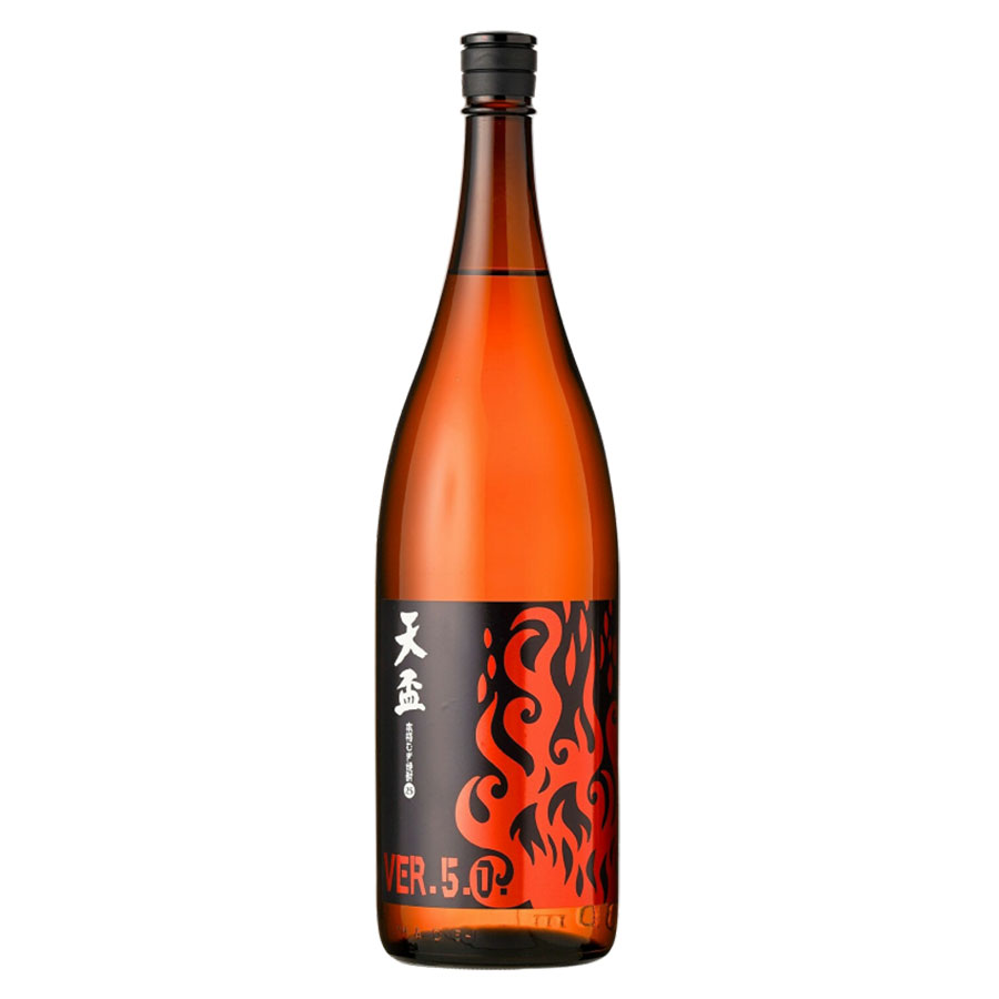 天盃 炎ラベルVER.5.0 麦 25度 1.8L 1800ml 送料無料(本州のみ) [OKN 天盃 福岡県] ギフト プレゼント 敬老の日 お歳暮 御歳暮