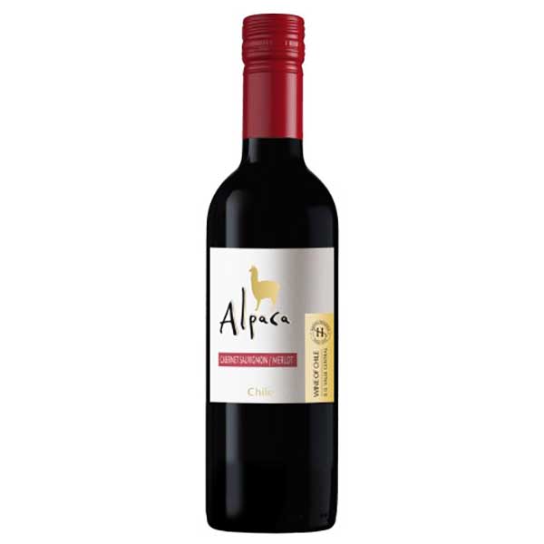サンタ ヘレナ アルパカ カベルネ メルロー 375ml × 24本[ケース販売] [アサヒビール チリ 赤ワイン セントラル ヴァレー ミディアムボディ G1780 ]ギフト プレゼント 贈り物 お