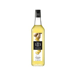 1883(メゾン ルータン) ジンジャー シロップ 1L 1000ml 送料無料(沖縄対象外) [デニオ総合研究所 フランス シロップ 割り材]