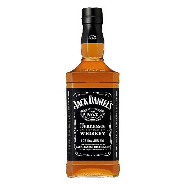 ジャックダニエル ブラック 40度 1.75L 1750ml x 6本 正規品 あす楽対応[Jack Daniel's アメリカ ジャック] ギフト プレゼント 酒 サケ 敬老の日