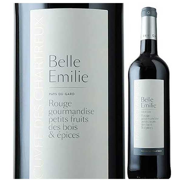 セリエ デ シャルトリュ キュヴェ デ シャルトリュ ベル エミリー ルージュ 750ml 送料無料(本州のみ) [SOM フランス 赤ワイン ラングドック ル...