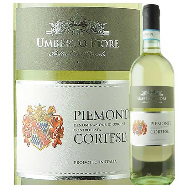 ウンベルト フィオーレ ピエモンテ DOC コルテーゼ 750ml 送料無料(本州のみ) [SOM イタリア 白ワイン ピエモンテ DOC コルテーゼ 2101120002832] ギフト プレゼント 敬老の日 お歳暮 御歳暮