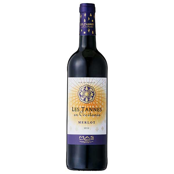 ドメーヌ ポール マス レ タンヌ オクシタン メルロー 750ml x 2本 送料無料(本州のみ) [MT フランス 赤ワイン ラングドック＆ルーシヨン ミディアムボディ 642268] ギフト プレゼント 敬老の日 お歳暮 御歳暮