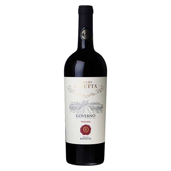 テヌーテ ロセッティ ゴヴェルノ アッルーゾ トスカーノ ポッジョ チヴェッタ 750ml×12本[ケース販売] 送料無料(本州のみ)【メーカー直送】 [稲葉 イタリア 赤ワイン トスカーナ フルボディ I823]ギフト プレゼント 贈り物 お祝い