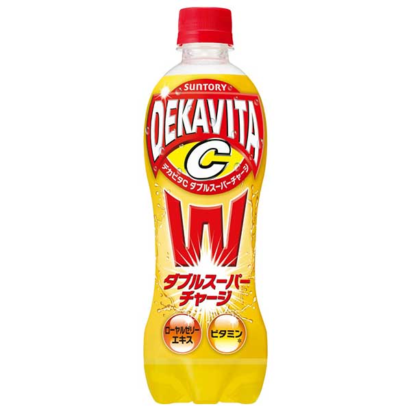 サントリー デカビタC ダブルスーパーチャージ [PET] 500ml × 24本[ケース販売][サントリー SUNTORY 飲料 日本 炭酸飲料 FDDP5]