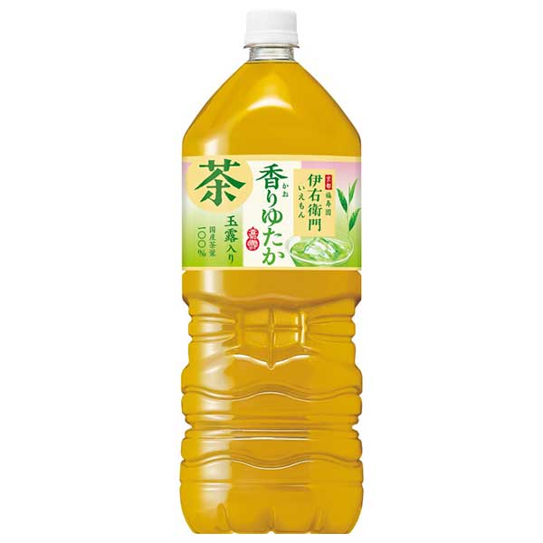 サントリー 緑茶 伊右衛門 香りゆたか [PET] 2L 2000ml x 6本[ケース販売]送料無料(本州のみ)[サントリー SUNTORY 飲料 日本 お茶 FESL2]ギフト プレゼント 贈り物 お祝い 内祝い お返し 誕生日プレゼント 父の日 敬老の日