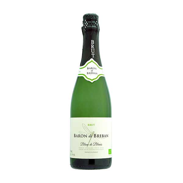 バロン ド ブルバン ブラン ド ブラン オーガニック 750ml 送料無料(本州のみ) [スマイル フランス 白スパークリングワイン 辛口 66362]ギフト プレゼント 贈り物 お祝い 内祝い お返し 誕生日プレゼント 父の日 敬老の日