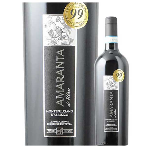 テヌータ ウリッセ アマランタ モンテプルチアーノ ダブルッツォ 750ml × 12本 [ケース販売] 送料無料（沖縄対象外） [21(TO) イタリア アブルッツオ 赤ワイン 2101120003891]
