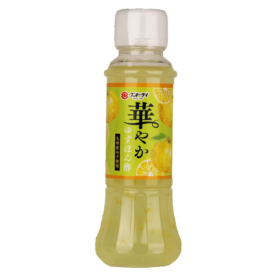 【ポイント3倍 マラソン期間中】フンドーダイ 華やかゆずぽん酢 [PET] 220ml x 12本[ケース販売] 送料無料(沖縄対象外) [フンドーダイ ポン酢 日本 470448]