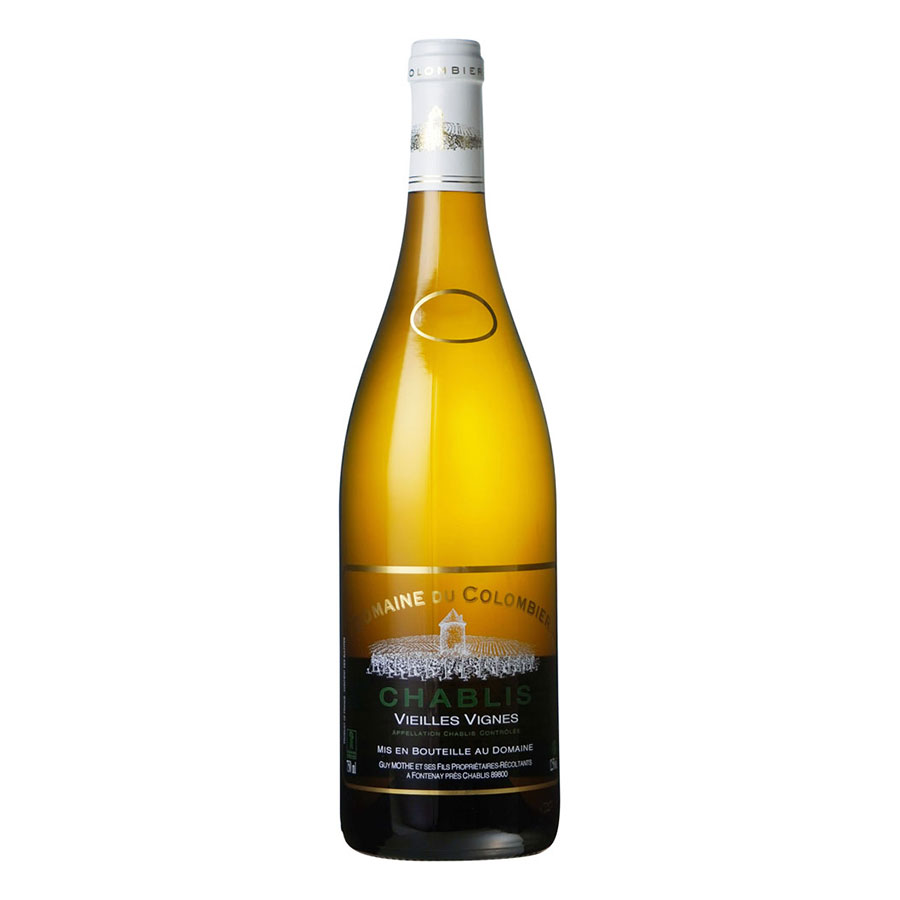【ポイント2倍11/14〜11/16】 ドメーヌ デュ コロンビエ シャブリ ヴィエイユ ヴィーニュ 750ml x 12本[ケース販売] x 12本[ケース販売] 送料無料(本州のみ)【メーカー直送】 [フランス シャブリ 白 辛口 稲葉 FD033] ギフト プレゼント 敬老の日 お歳暮 御歳暮