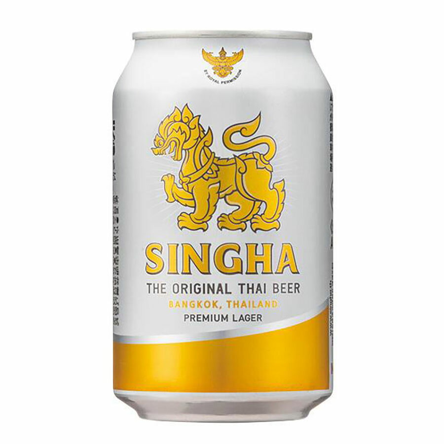 シンハー [缶] 350ml x 24本[ケース販売][IPU タイ ビール] ギフト プレゼント 敬老の日 お歳暮 御歳暮