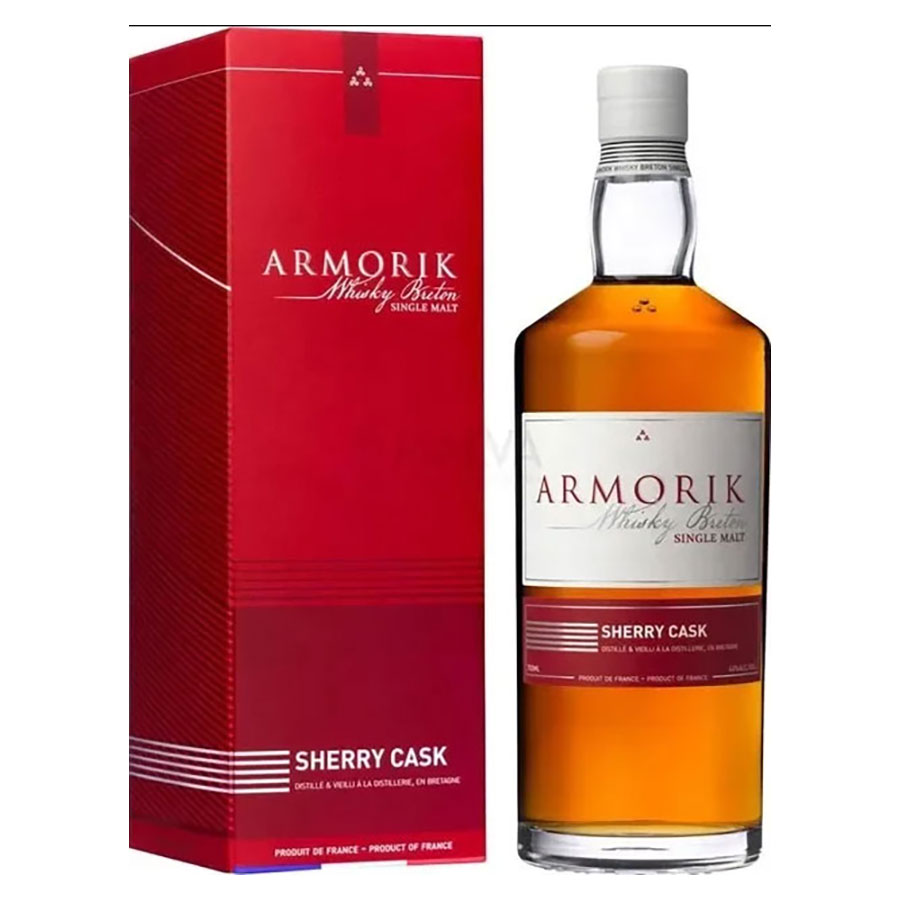 アルモリック シェリーカスク 46度 [箱付] 700ml x 2本 送料無料(本州のみ) [TK フランス ブルターニュ ヴァレンギエム蒸溜所 ALMORIK ウイスキー 512893] ギフト プレゼント 敬老の日 お歳暮 御歳暮