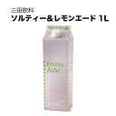 三田飲料 ソルティ&レモンエード 1L 1000ml