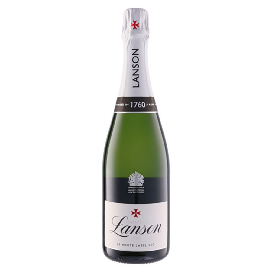 ランソン ホワイト ラベル セック 750ml × 12本[ケース販売] 送料無料(本州のみ) [MT フランス シャンパン 621824]ギフト プレゼント 贈り物 お祝い 内祝い お返し 誕生日プレゼント 父の日 敬老の日