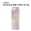 三田飲料 パッションフルーツエード 1L 1000ml