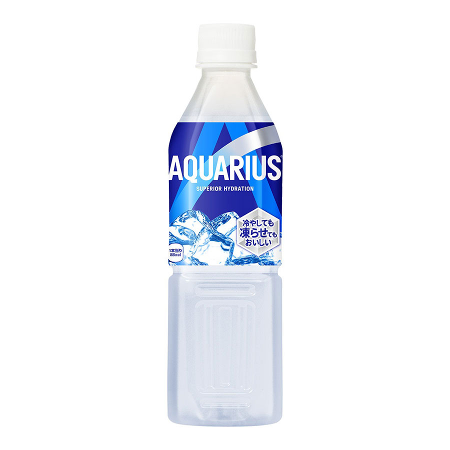 アクエリアス [PET] 490ml x 24本[ケース販売][コカコーラ 飲料 スポーツ 日本 41229]