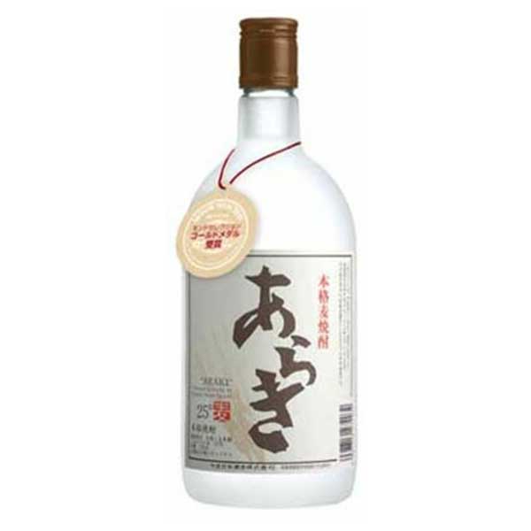 兵庫県のヤヱガキ酒造が手がける乙類麦焼酎「八重垣 あらき 25度」です。日本酒の名門として知られる同蔵が丁寧に造り上げた麦焼酎で、麦由来のまろやかな甘みと香ばしさ、乙類らしい自然な風味の深みが特徴です。すっきりとした後味でありながら、しっかりとした飲みごたえがあり、ロック・水割り・お湯割りなどさまざまなスタイルで楽しめます。焼き鳥や豚肉料理、揚げ物、和食の定番料理全般と好相性で、日常の晩酌のお供として重宝します。日本酒蔵が手がける麦焼酎に興味がある方、個性ある本格乙類麦焼酎をお探しの方、食卓に寄り添う飲みやすい焼酎を探している方にぜひおすすめします。