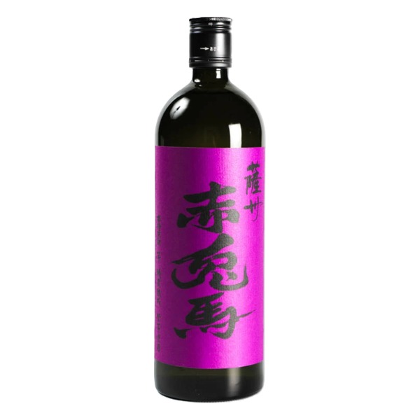 鹿児島・濱田酒造の本格芋焼酎「紫の赤兎馬」です。紫芋を使い、華やかでフルーティーな香りと、なめらかでやさしい甘みに仕上げています。ロックや水割りで、香りの広がりをお楽しみください。