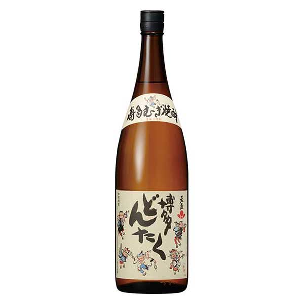 天盃 博多どんたく 麦 25度 1.8L 1800ml x 6本[ケース販売]送料無料(本州のみ)[OKN 天盃 福岡県] 母の日 父の日 ギフト