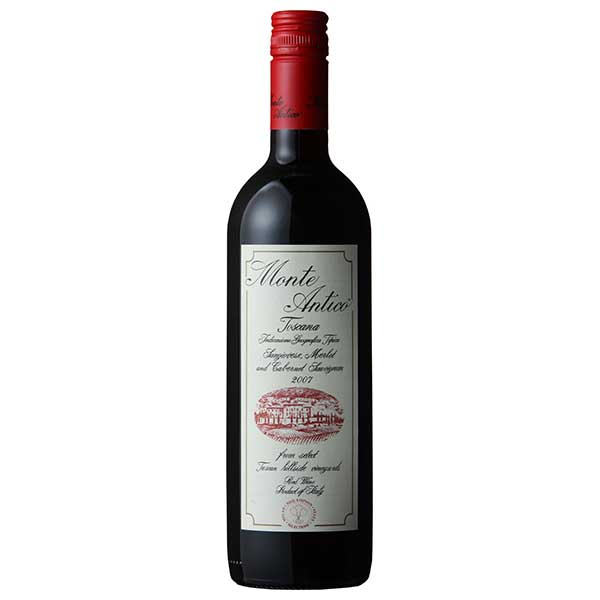 乐天商城 - モンテ アンティコ 750ml 送料無料(本州のみ) [三国 イタリア トスカーナ 赤ワイン ミディアムボディ 6200]ギフト プレゼント 贈り物 お祝い 内祝い お返し 誕生日プレゼント 父の日 敬老の日
