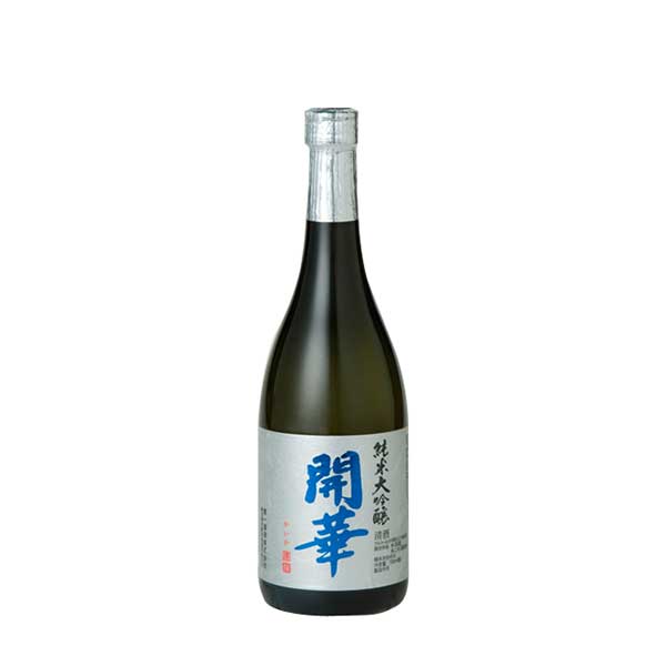 開華 純米大吟醸 720ml × 12本[ケース販売] [OKN 第一酒造 栃木県 日本酒 清酒]ギフト プレゼント 敬老..