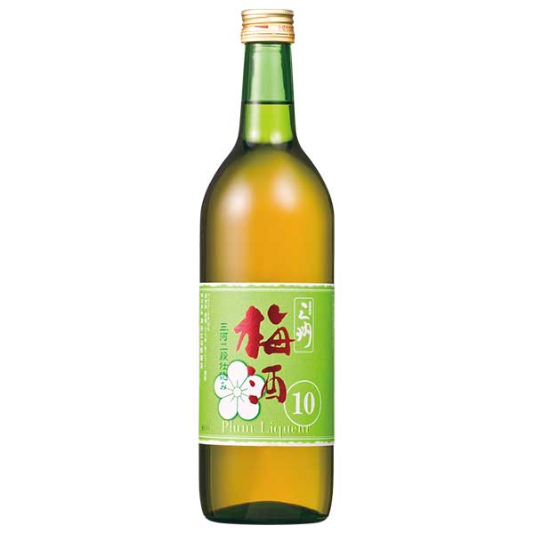 三河みりん 三州梅酒10 720ml x 12本[ケース販売] 送料無料(沖縄対象外) [OKN 角谷文治郎商店 愛知県 リキュール]