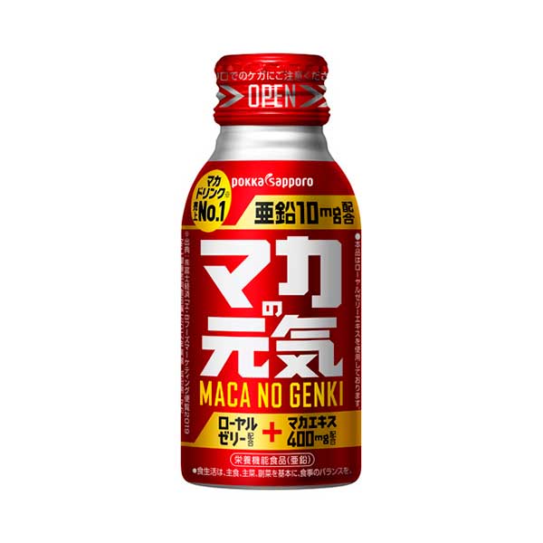 ポッカサッポロ マカの元気ドリンク [ボトル缶] 100ml x 30本[ケース販売] 送料無料(沖縄対象外) [ポッカサッポロ 日本 飲料 JM11]