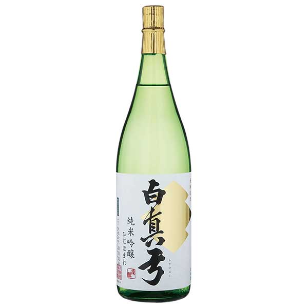 白真弓 純米吟醸 ひだほまれ 1800ml x 6本[ケース販売] 送料無料(沖縄対象外) [OKN 蒲酒造 岐阜県 日本酒]