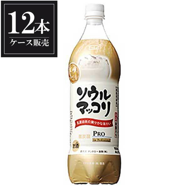 サントリー ソウル マッコリ ペット 1L 1000ml x 12本 [ケース販売][サントリー]