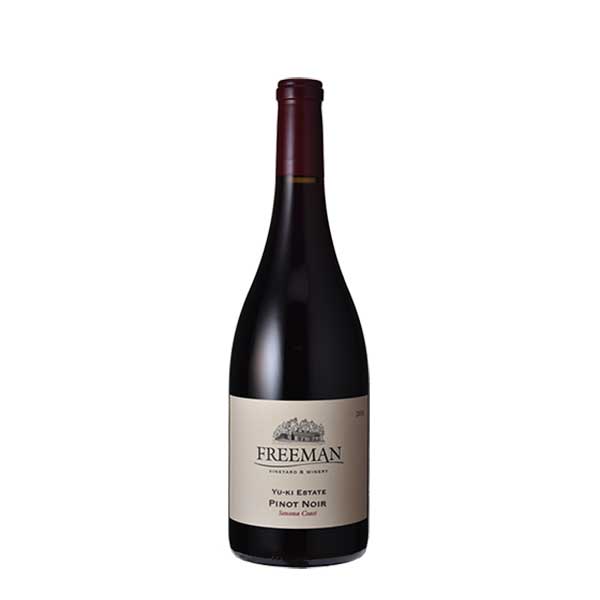 フリーマン ユーキ エステート ピノ ノワール ソノマ コースト 750ml 送料無料(本州のみ)[WTS アメリカ カリフォルニア 赤ワイン 辛口 ミディアムボディ FRY4P16] ギフト プレゼント 敬老の日 お歳暮 御歳暮