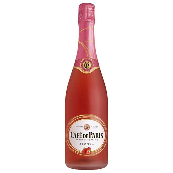 カフェドパリ ストロベリー 750ml [フランス フルーツ スパークリング Cafe de Paris] 送料無料(本州のみ) [ペルノ]ギフト プレゼント 贈り物 お祝い 内祝い お返し 誕生日プレゼント 父の日 敬老の日