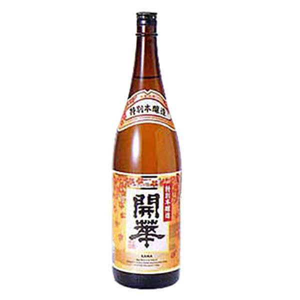 開華 特別本醸造 1.8L 1800ml x 6本 [ケース販売] 送料無料 沖縄対象外 [第一酒造 栃木県 ]