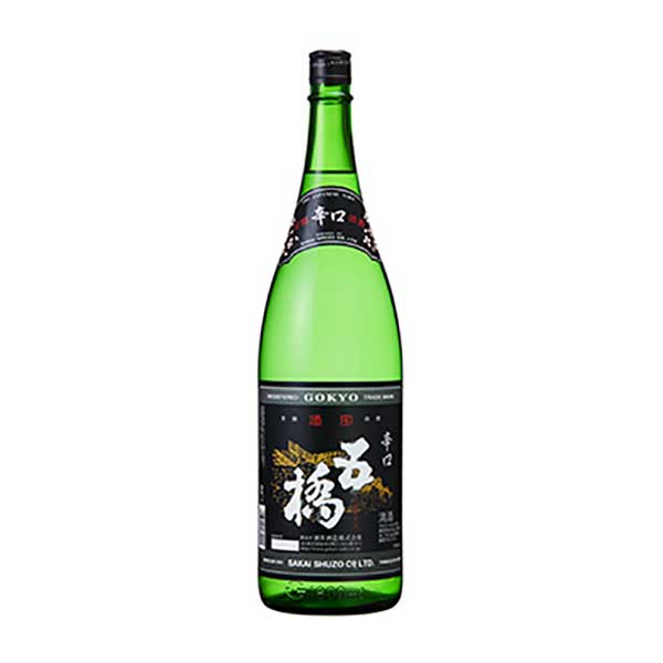 五橋 上撰辛口 1.8L 1800ml x 6本 [ケース販売] 送料無料(沖縄対象外) [酒井酒造 山口県 ]