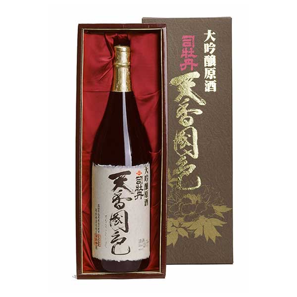 司牡丹 大吟醸原酒 天香国色 1.8L 1800ml x 3本 [ケース販売] 送料無料 沖縄対象外 [司牡丹酒造 高知県 ]