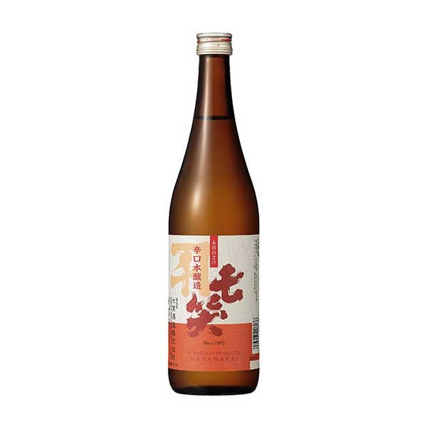 七笑 辛口本醸造 720ml x 12本 [ケース販売] [七笑酒造 長野県 ]