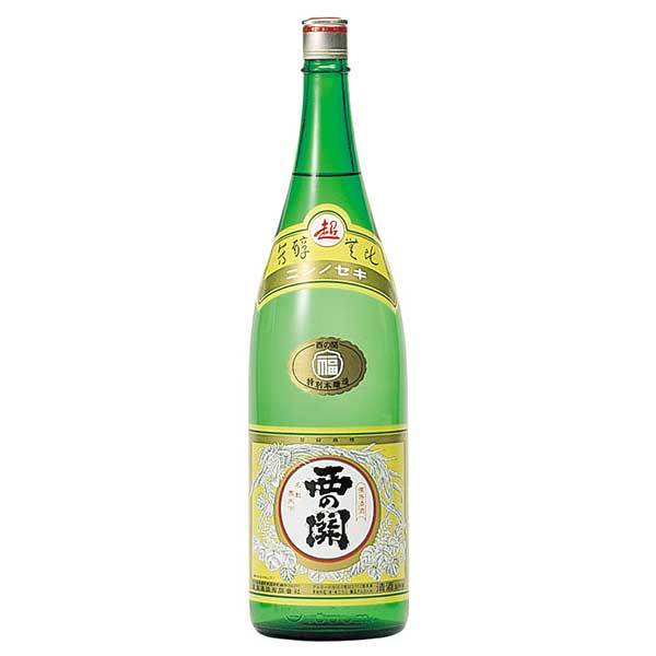 西の関 本醸造 福印 1.8L 1800ml x 6本 [ケース販売] 送料無料(沖縄対象外) [萱島酒造 大分県 ]