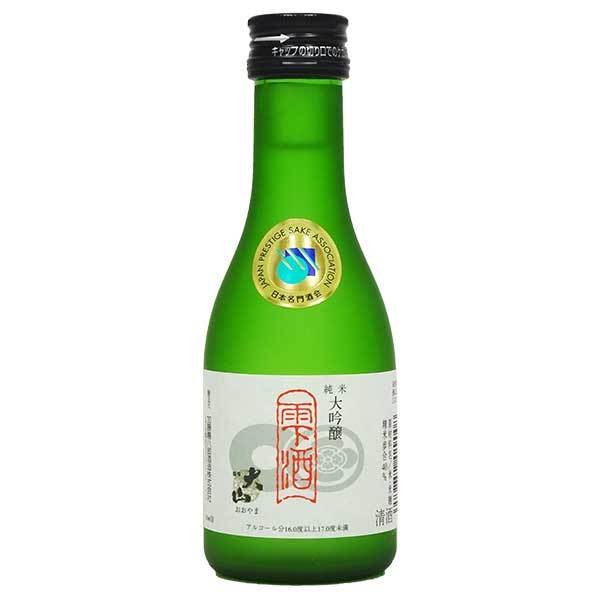 大山 純米大吟醸 雫酒 180ml x 20本 [ケース販売] 送料無料(沖縄対象外) [加藤嘉八郎酒造 山形県 ]