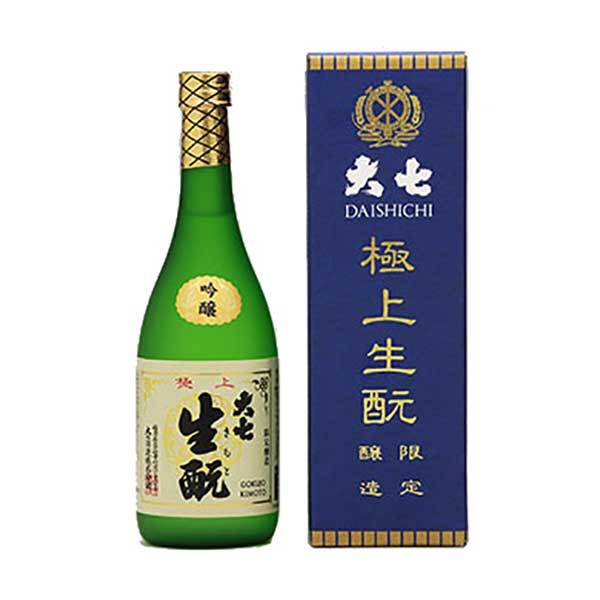 大七 吟醸 極上生もと限定醸造 720ml x 12本 [ケース販売] 送料無料(沖縄対象外) [大七酒造 福島県 ]