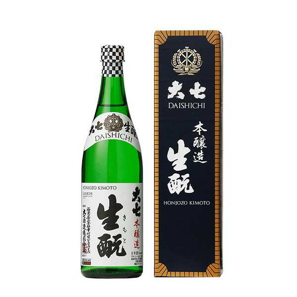 大七 生もと 本醸造 720ml x 12本 [ケース販売] 送料無料(沖縄対象外) [大七酒造 福島県 ]