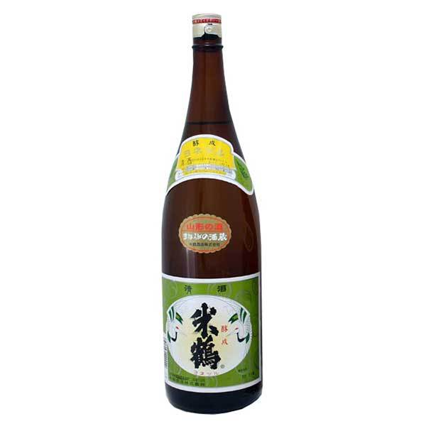 米鶴 普通酒 醇成 1.8L 1800ml x 6本 [ケース販売] [米鶴酒造 山形県 ]