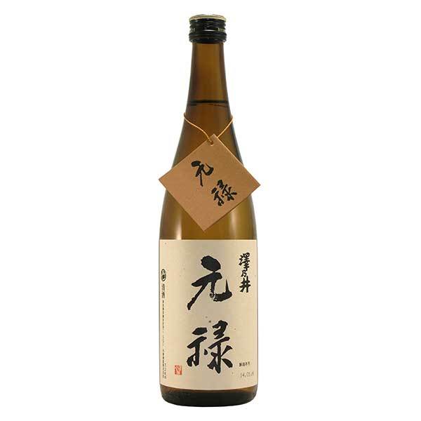 楽天リカータイム2号店　楽天市場店澤乃井 純米 元禄酒 720ml x 12本 [ケース販売] 送料無料（沖縄対象外） [小澤酒造 東京都 ]