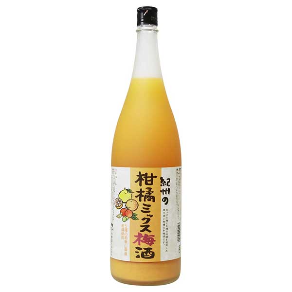 中野BC 紀州の柑橘ミックス梅酒 1.8L 1800ml[中野BC 日本 和歌山 梅酒]