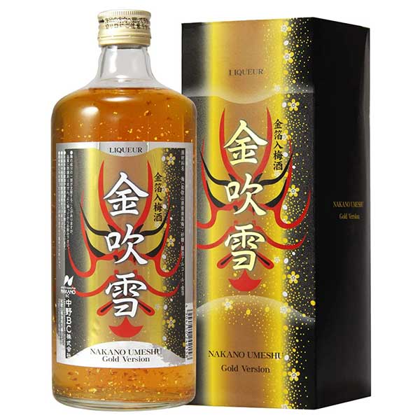 中野BC 中野梅酒 金吹 Gold Version [箱付] 720ml[中野BC 日本 和歌山 梅酒]