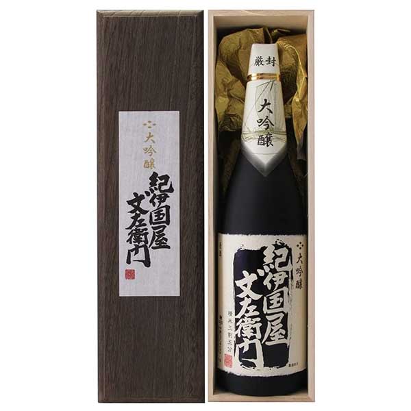 紀伊国屋文左衛門 大吟醸 黒KDA-100 1.8L 1800ml [中野BC 和歌山県] ギフト プレゼント 敬老の日 お歳暮 御歳暮