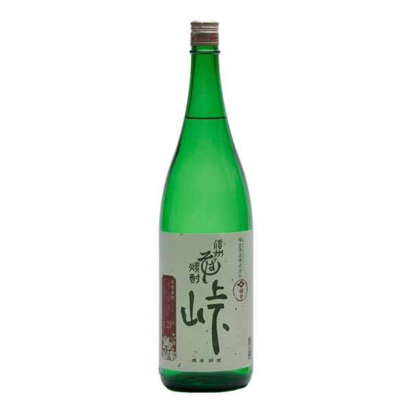 菊秀 峠 21度 そば 1.8L 1800ml x 6本[ケース販売]送料無料(沖縄対象外) [OKN 橘倉酒造 長野県]