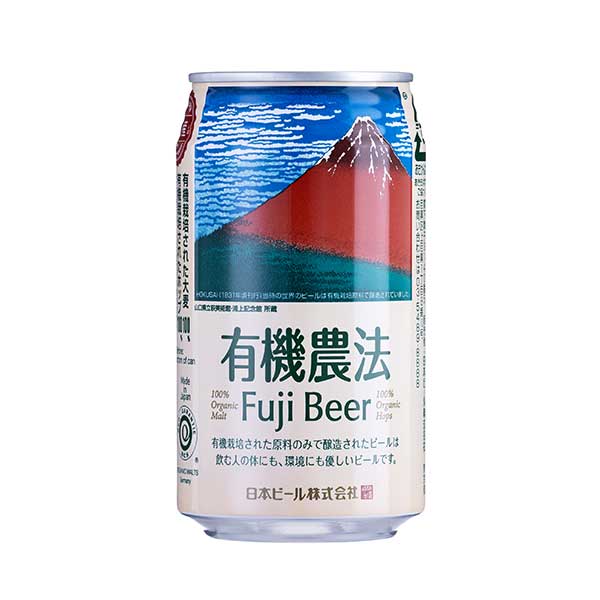 楽天リカータイム2号店　楽天市場店有機農法 富士ビール [缶] 350ml x 24本[ケース販売][NB 日本 ビール]