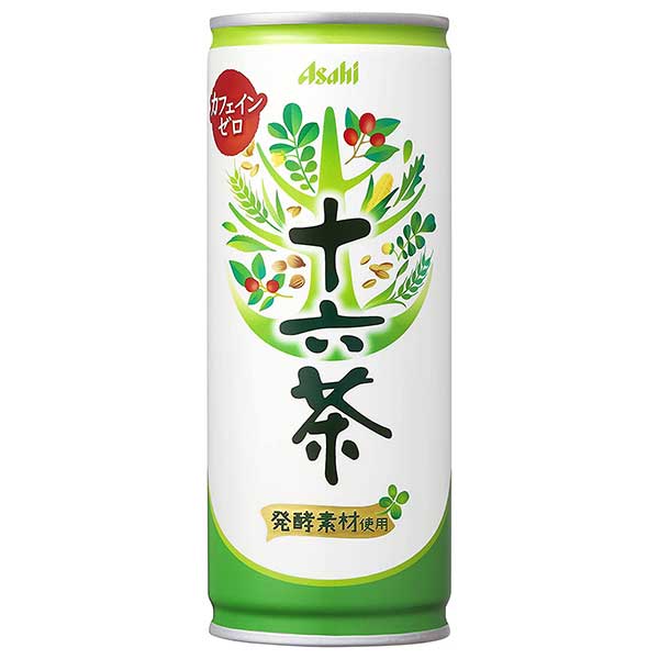アサヒ 十六茶 [缶] 245g × 60本[2ケース販売] 送料無料(本州のみ) [アサヒ飲料 日本 飲料 お茶 日本茶 2CFZ0]ギフト プレゼント 贈り物 お祝い 内祝い お返し 誕生日プレゼント 父の日 敬老の日