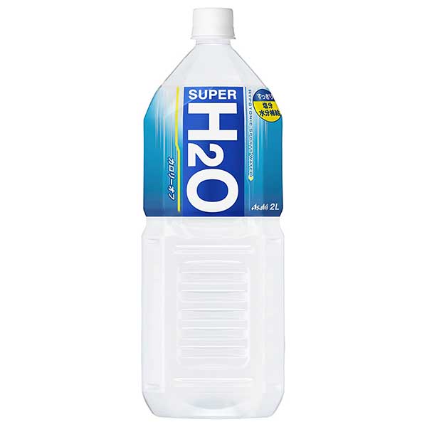 アサヒ スーパーH2O [PET] 2L 2000ml × 12本[2ケース販売] 送料無料(本州のみ) [アサヒ飲料 日本 飲料 ..