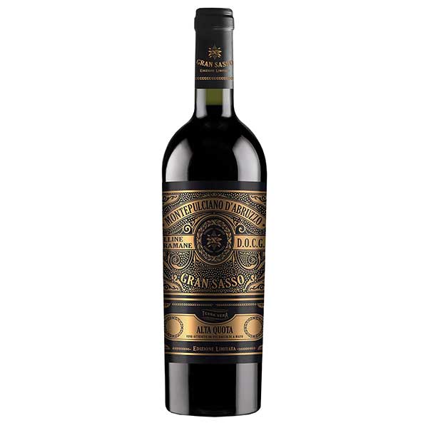 グラン サッソ モンテプルチアーノ ダブルッツォ コッリーネ テラマーネ アルタ クオタ 750ml[NL イタリア 赤ワイン アブルッツォ フルボディ 2621GS041500]